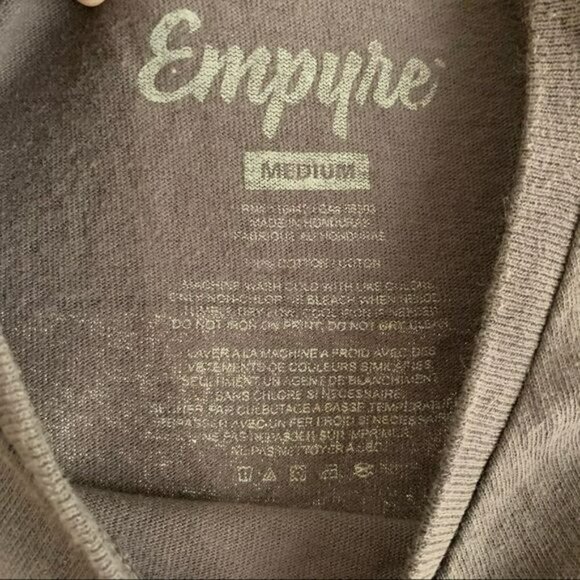 Empyre unisex size medium Leonardo Da Vinci David t-shirt in gray - Picture 4 of 7